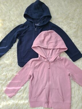 The Children's Place And Jumping Beans Zip Hoodies Size 2T